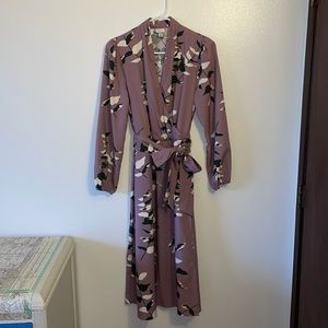 NWOT a new day Faux Wrap Dress in Lilac